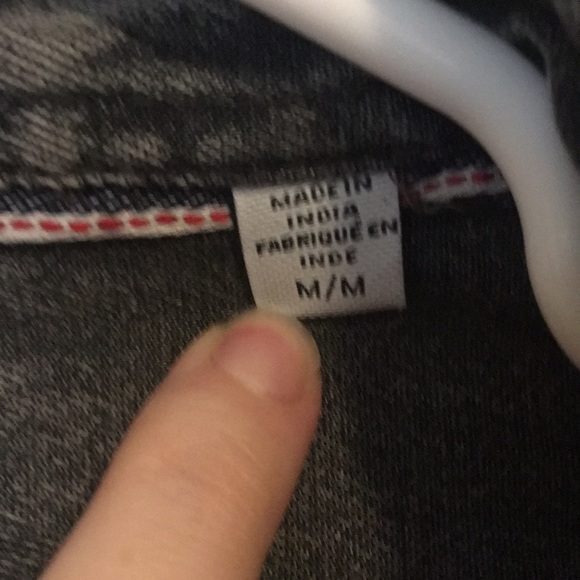 Gray Denim Men’s Button down (ASOS) - Picture 5 of 7